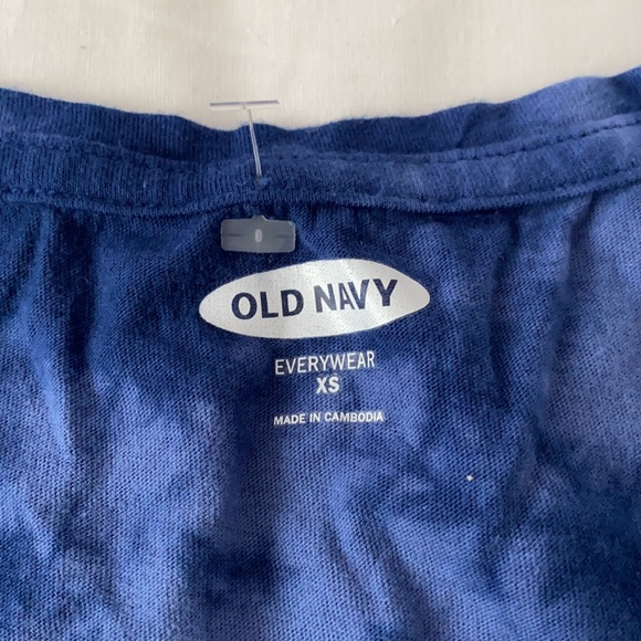 Blue tie dye tank top - Picture 2 of 2